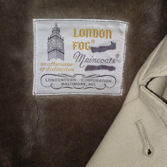 VINTAGE! LONDON FOG, MAINCOATS WEATHER OF DISTINCTION. Size 46L. EUC! - Picture 4 of 8